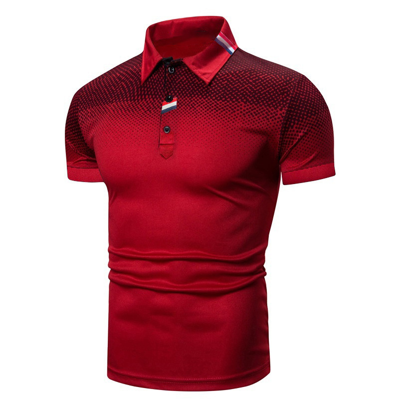 2023 cross-border foreign trade new fashion men's summer polo shirt advertising campaign overalls short sleeve T-shirt men's clothing