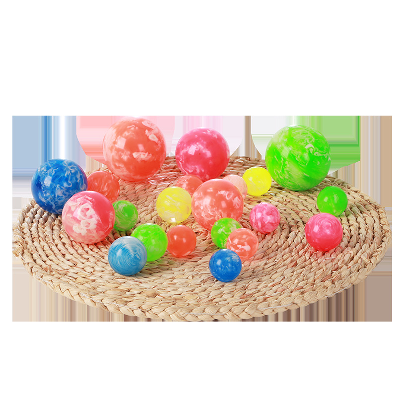 Clouds rubber elastic ball Yiwu factory direct selling pinball jumping ball children's toys high rebound