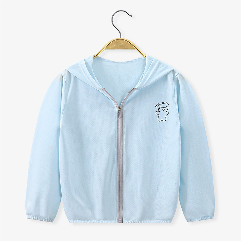 Children's Sun Protection Clothing Summer New Children's Coat Thin Girls Sun Protection Clothing Breathable Baby Sun Protection Clothing 2023 Children's Clothing