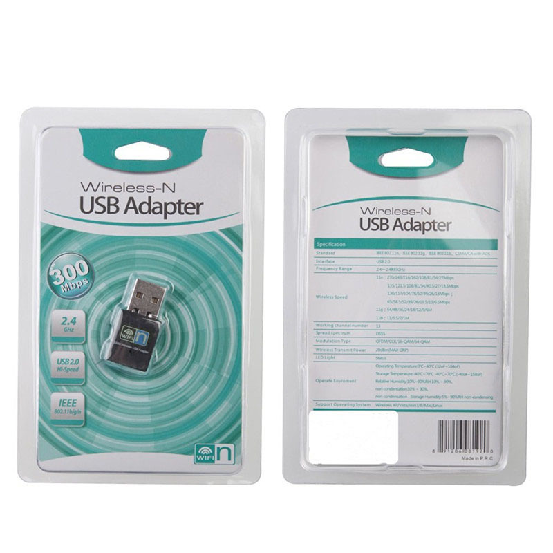 USB wireless network card RTL8192 computer wifi receiver 300m wireless network card receiver transmitter