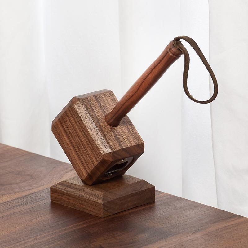 2022 Model Thor's Hammer Bottle Opener Personalized Home Beer Opener Creative Home Decor Beverage Bottle Opener