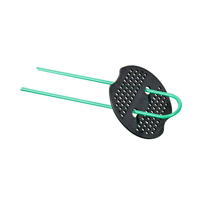 U-shaped ground nail garden craft ground cloth nail lawn mulched film fixed plastic-sprayed tent nail anti-grass cloth nail