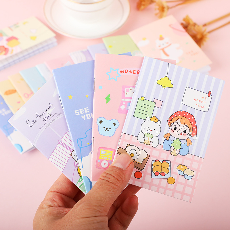 New mini notepad cartoon notebook cute notebook pocket small gift small gift wholesale T