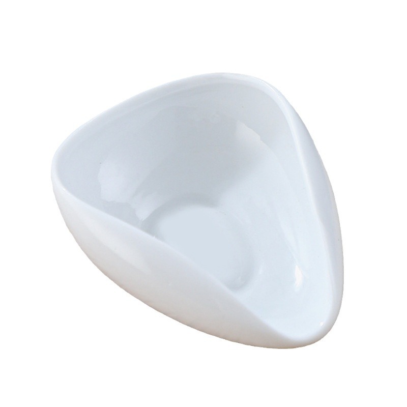 Coffee weighing bean dish packing plate connecting bean plate ceramic coffee bean measuring cup scale bean plate special bowl measuring spoon tea dish