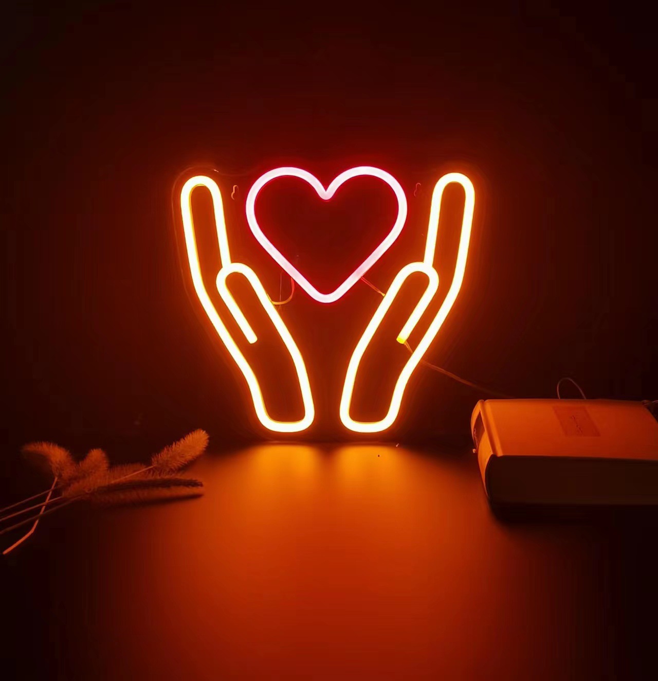 Amazon new neon cross-border led home decoration character pattern acrylic shape bar atmosphere light