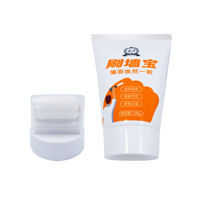 Factory wholesale wall brush wall to graffiti repair renovation white latex white wall repair paint roller brush