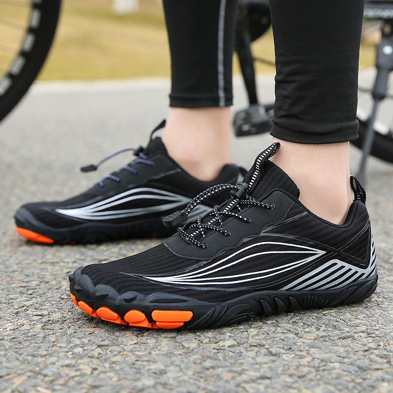 Cross-border Outdoor Sports Hiking Men's Five-finger Non-slip Wear-resistant Comfortable Lightweight Rock Climbing Hiking Shoes Fitness Shoes Cycling Shoes