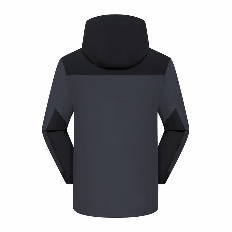 2023 autumn and winter New detachable polar fleece three-in-one charging men's and women's same two-piece jacket outdoor clothes
