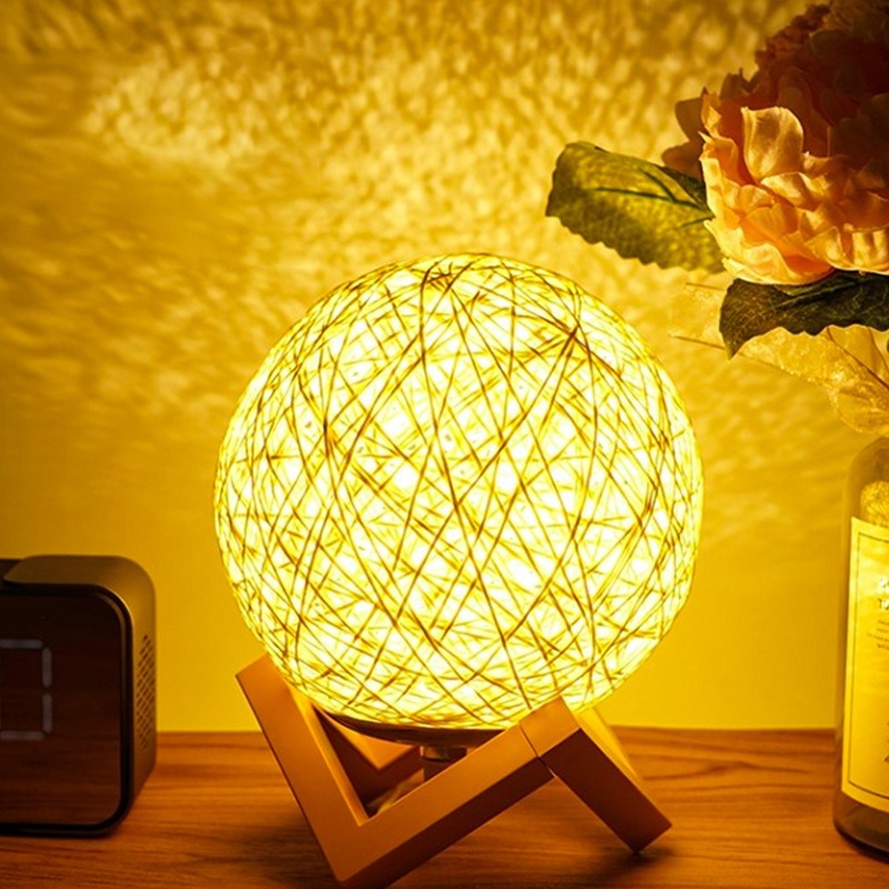 Cross-border Hot Selling LED Futaka Nightlight Creative Bedroom Warm Starry Sky Romantic ins Atmosphere Sleep Table Lamp
