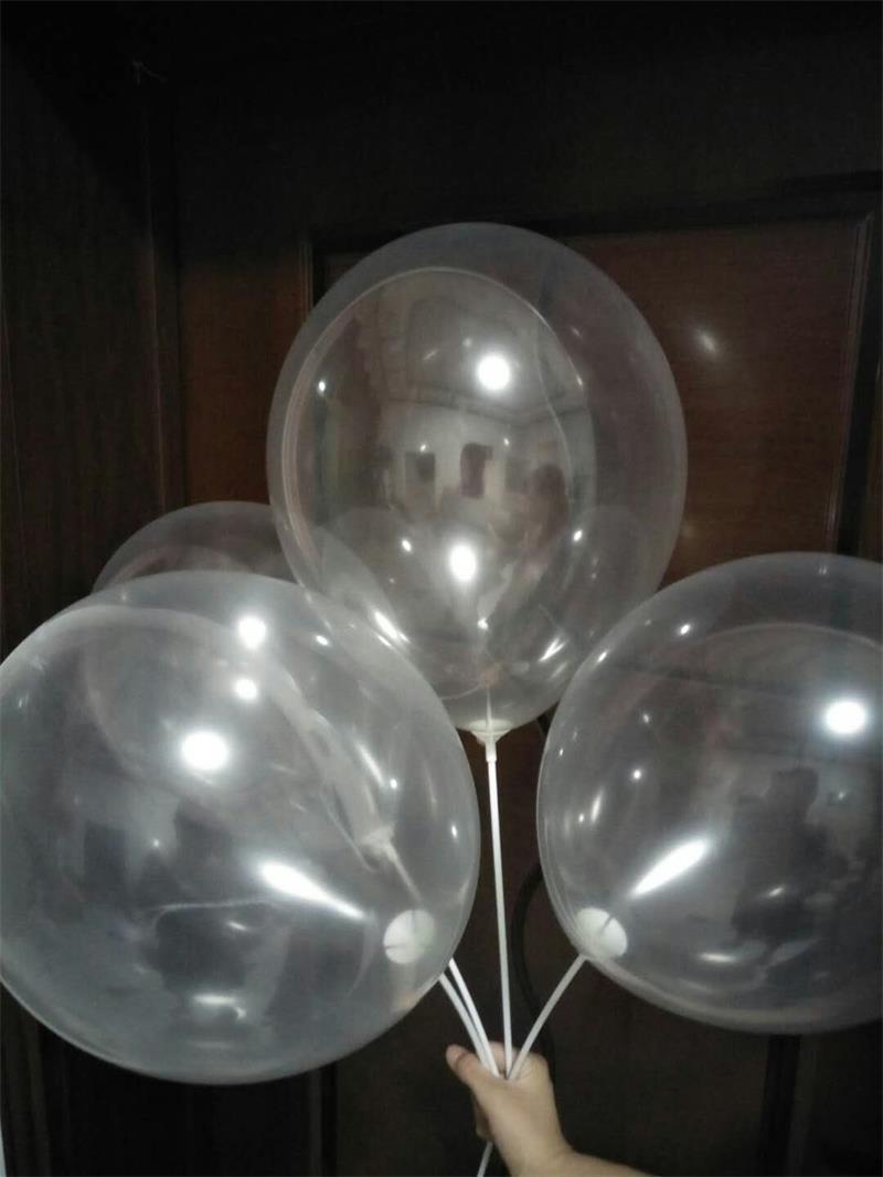 5-inch 10-inch 12-inch 18-inch 36-inch thickened latex transparent balloon round props party decoration wedding decoration