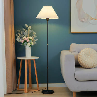 Floor Lamp ins style modern minimalist bedroom study living room bedside Internet celebrity vertical table lamp Hotel Hotel room lamp