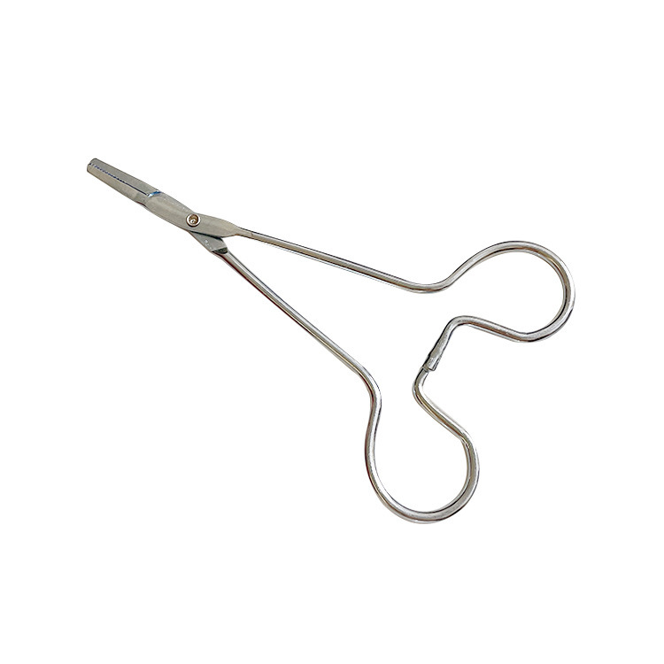 Pet plucking clip pointed mouth metal plucking pliers cat ear care clip dog plucking pliers wholesale