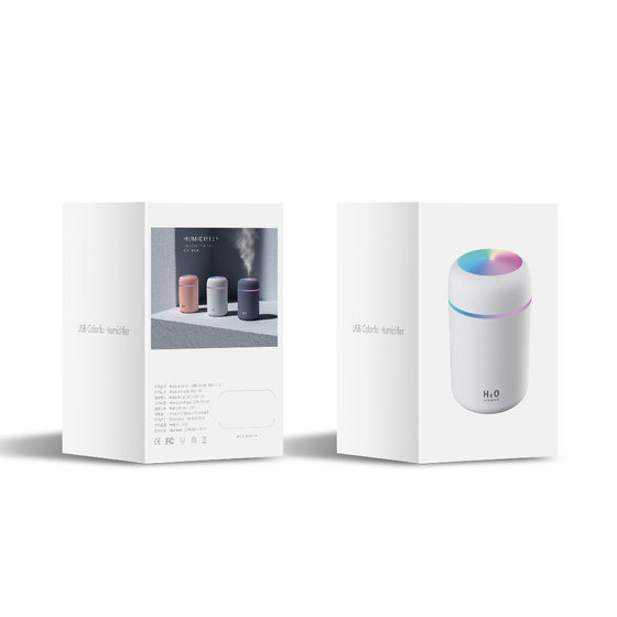 Creative colorful cup air humidifier desktop home car air purifier USB cross-border colorful humidifier
