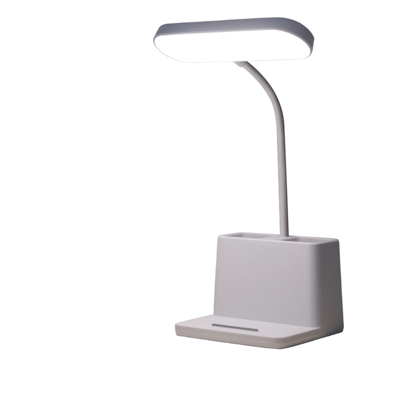 Fast smart LED pen holder desk lamp manufacturers wholesale USB charging student study dormitory reading smart desk lamp