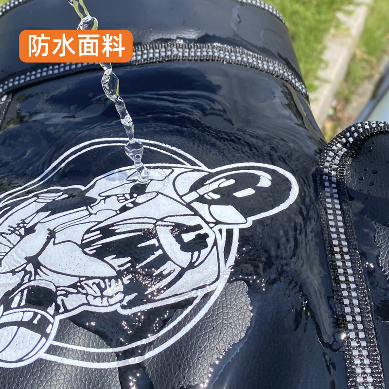 New Motorcycle Gloves Winter Riding Warm Gloves Night Reflective Waterproof Velvet Electric Vehicle Cotton Handle Cover