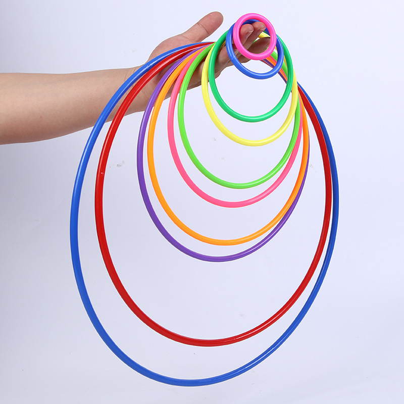 Factory direct night market stall throwing ring activity game plastic ring bold solid ring ring