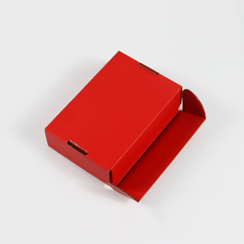 Red Flying Machine Box Kraft Paper Box Clothing Underwear Packaging Box Wear A Express Box Corrugated Box Printing