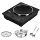 5000W touch screen black concave [send soup pot spoon]]