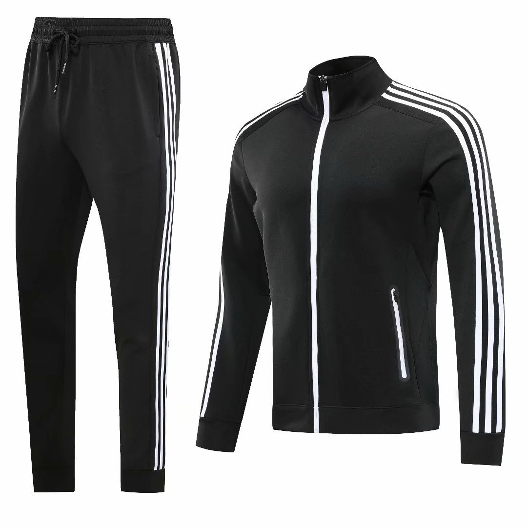 Healthy Cloth Coat Set Autumn and Winter Basketball Football Outfit Outdoor Sports Training Competition Zipper Warm Jacket