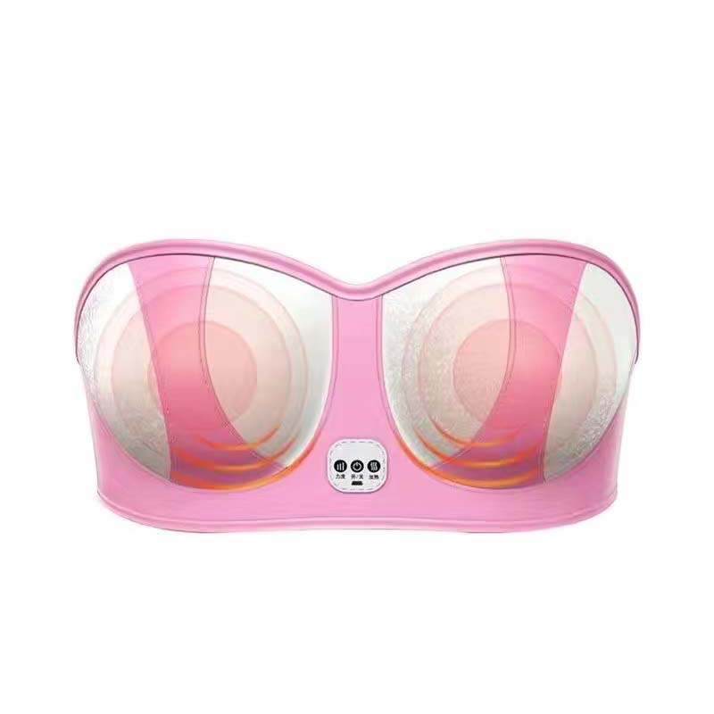 Breast Massager Kneading Hot Compress Nursing Vibration Massage Chest Electric Breast Massage Underwear