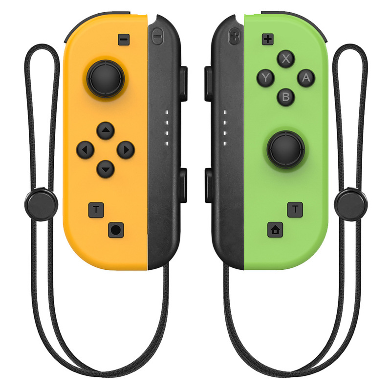 Bluetooth ワイヤレスゲームコントローラー左右ハンドルウェイクアップ機能ロープ任天堂スイッチ Joy-con|undefined