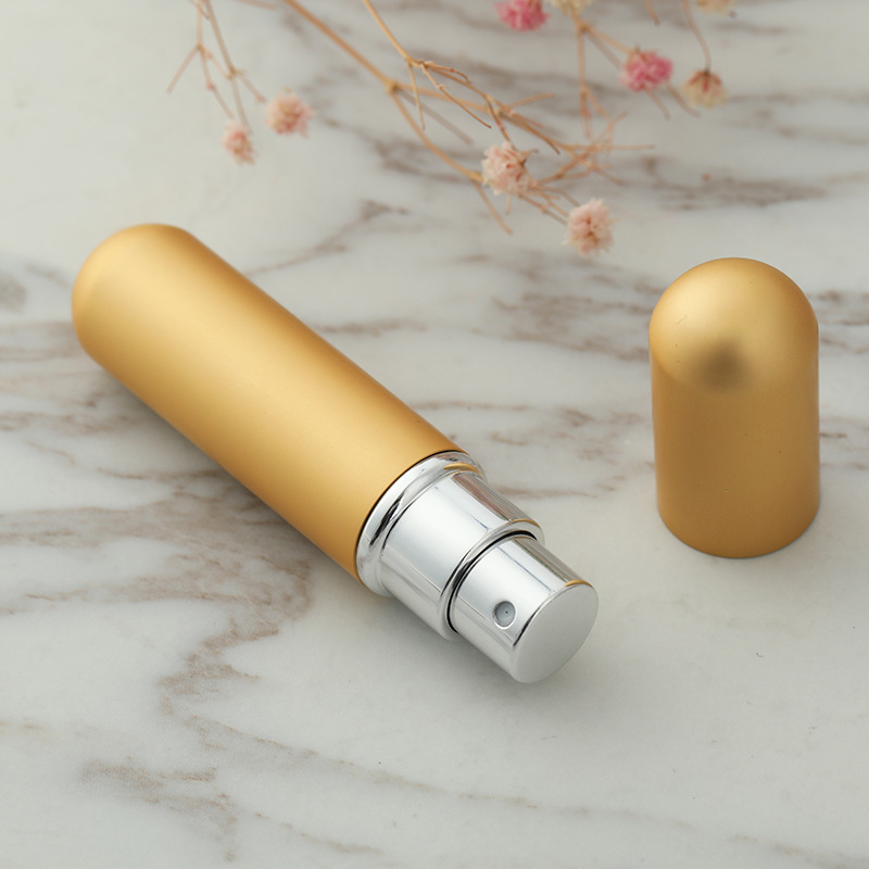 5ml perfume packaging bottle portable spray bottle hydrating spray bottle small sample anodized cosmetics packaging logo printing