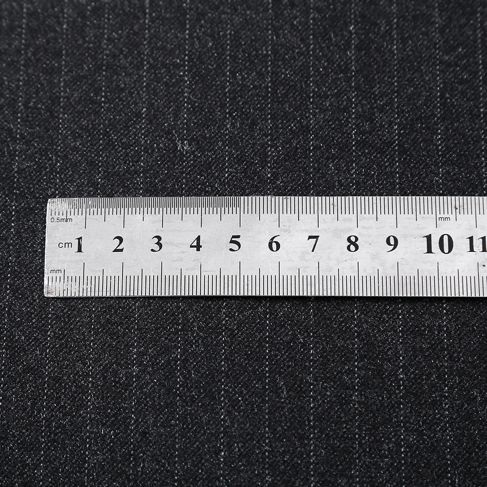 Yang sticky striped suit fabric 1cmTR pinstripe suit fabric white striped fabric anti-Pilling 178