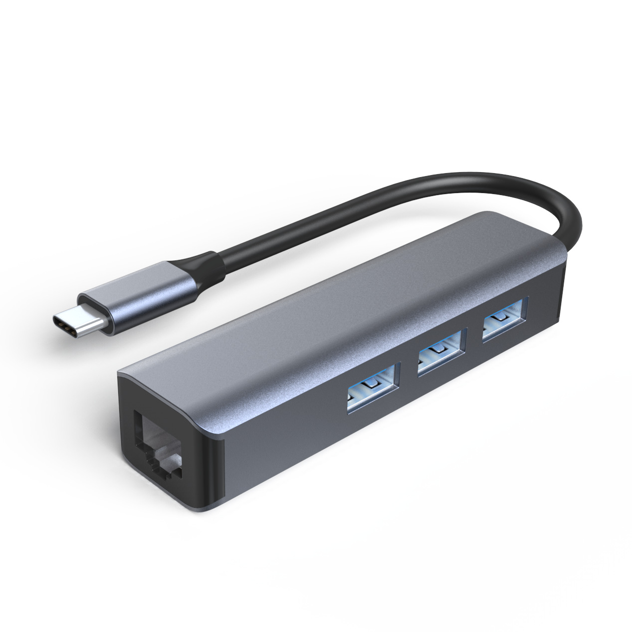 type-c to rj45 Gigabit Nic usb3.0hub to rj45 drive-free usb-c to rj45 plug-and-play