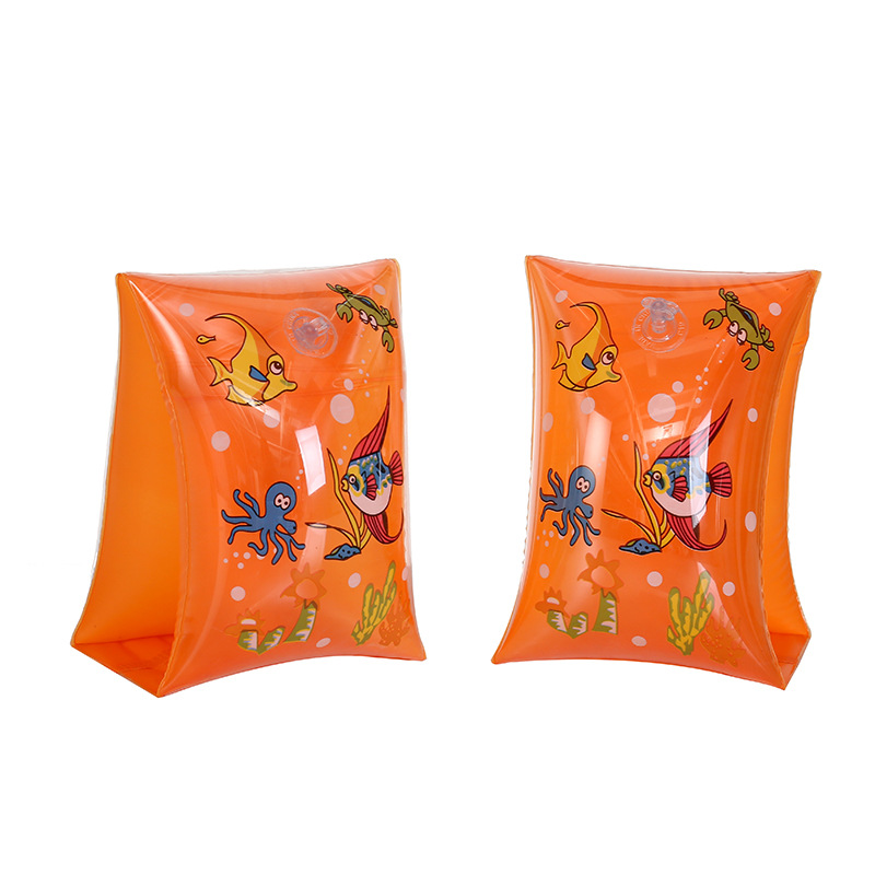 New eco-friendly PVC children's small fish arm ring cute cartoon children's swimming arm ring spot wholesale