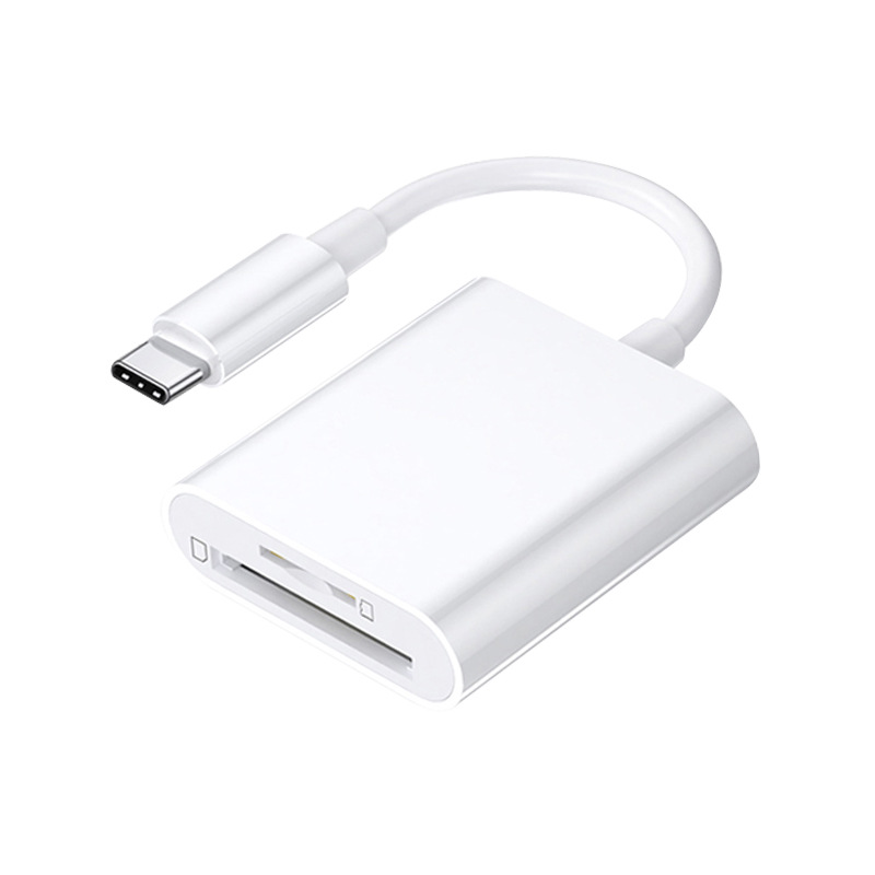 Mobile phone SD card reader for Apple OTG mobile phone card reader Android typec universal 2-in -1 TF card reader