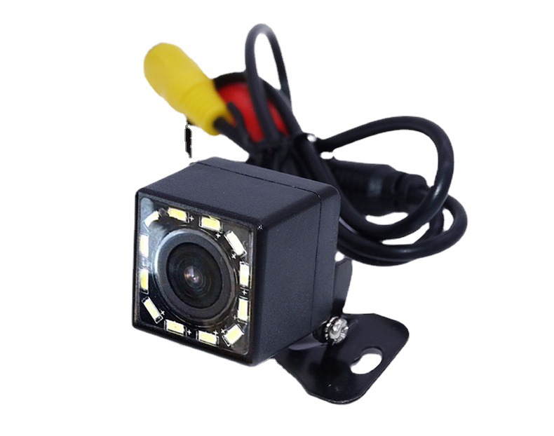 Car Car camera reversing camera wide angle HD CCD night vision Rear View 4 lights 8 lights reversing image