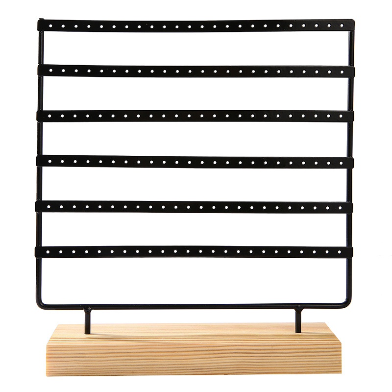 Metal jewelry rack porous multi-layer earrings ear studs display stand jewelry store live studio stall jewelry display props