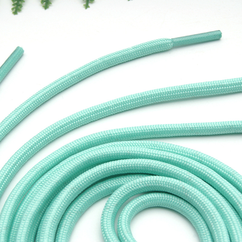 In stock clothing accessories 4.5mm encryption polyester round pants rope hat windproof rope sports round shoelace