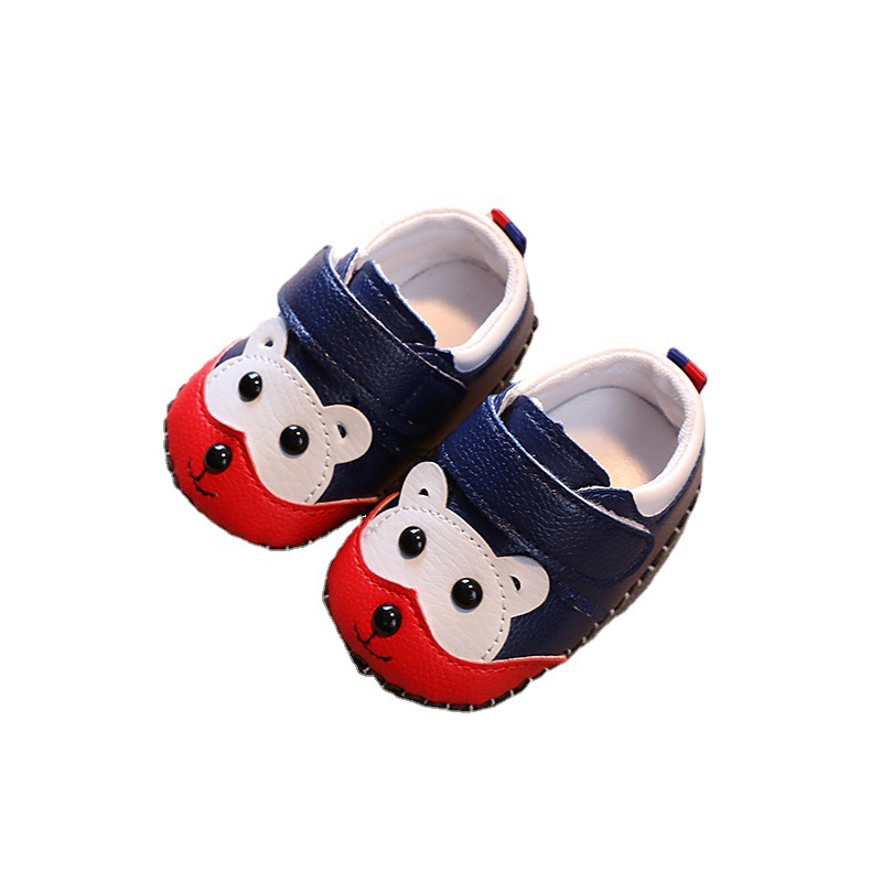 2021 Spring and Autumn New Baby Sew Bag Shoes Soft Sole Women's Doll Shoes Men's Toddler Shoes Small Leather Shoes Step Shoes