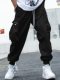 Large Size Overalls 2023 Spring Japanese Style Trendy Brand Men's Casual Pants Multi-Pocket Teenagers Trendy Loose Legs