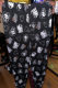 Foreign trade Halloween cartoon KT cat flannel pajama pants women's autumn and winter fleece-lined warm casual home graffiti pants