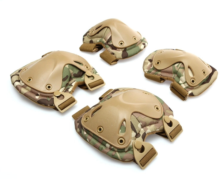 Transformers labor protection cs tactical military fans knee pads elbow pads mountaineering field pulley riding sports protective gear 4-piece set
