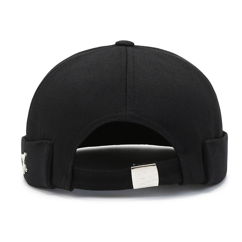 Spring New Style Melon Skin Hat Korean Style Street Hat Personalized Beanie Round Hat for Sailors and Land Master Hat for Men and Women ins Niche_voghion.com