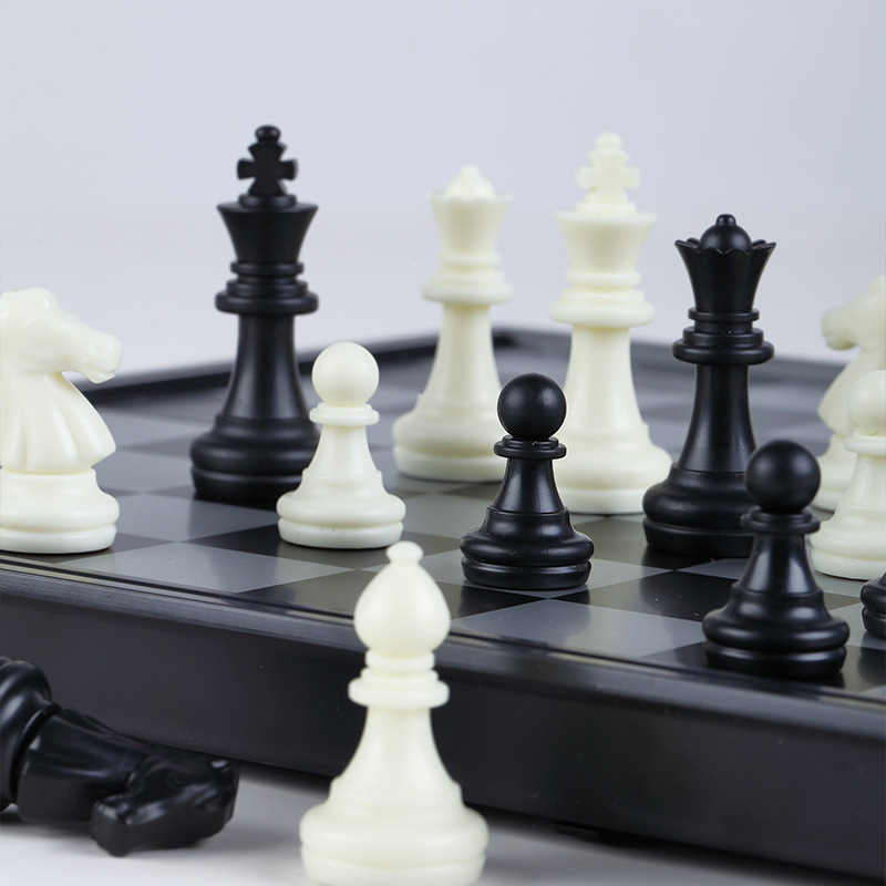 携帯型折り畳み学生児童教育磁気将棋趣味玩具屋外ゲーム将棋logoチェス|undefined