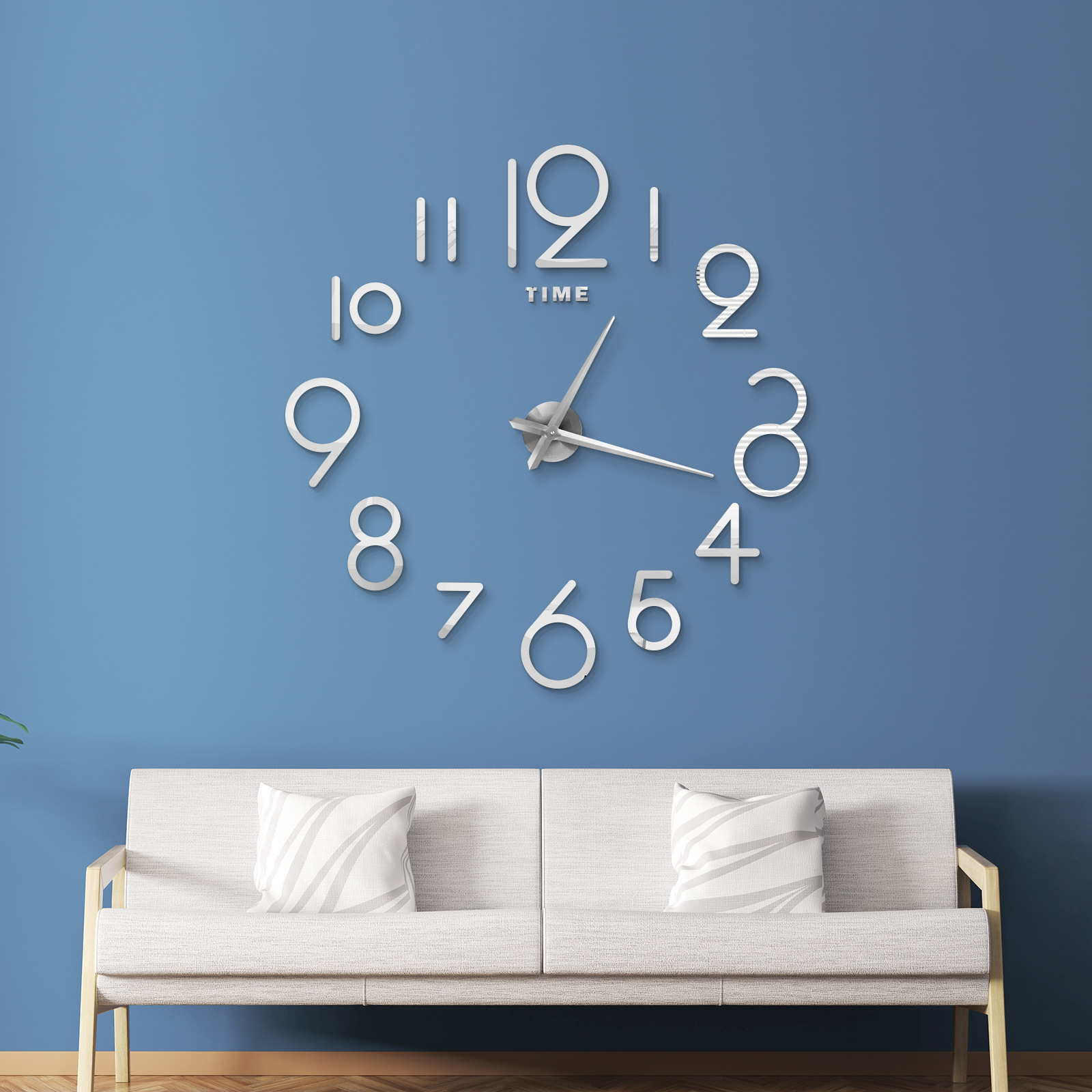 Amazon cross-border wall clock wall clock creative wall clock acrylic diy clock European wall sticker clock