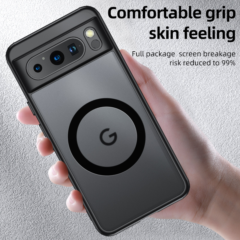 Cross-border applicable Googlepixel10pro mobile phone case magnetic suction drop-proof Google pixel9A all-inclusive protective case