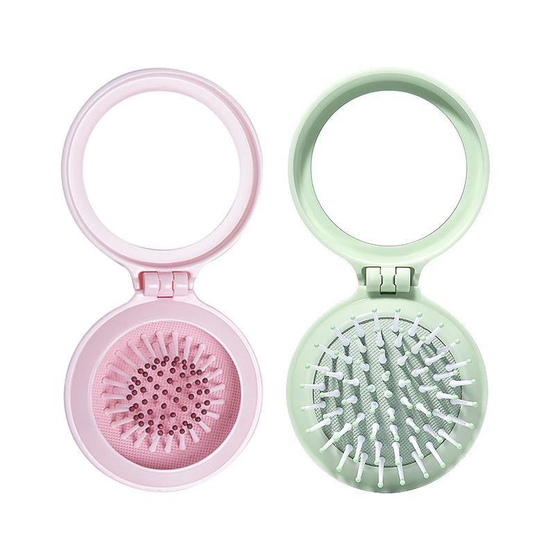 Chuanqi's Folding Air Bag Comb Cute Women's Air Cushion Comb Anti-static Little Girl Portable Home Massage Comb