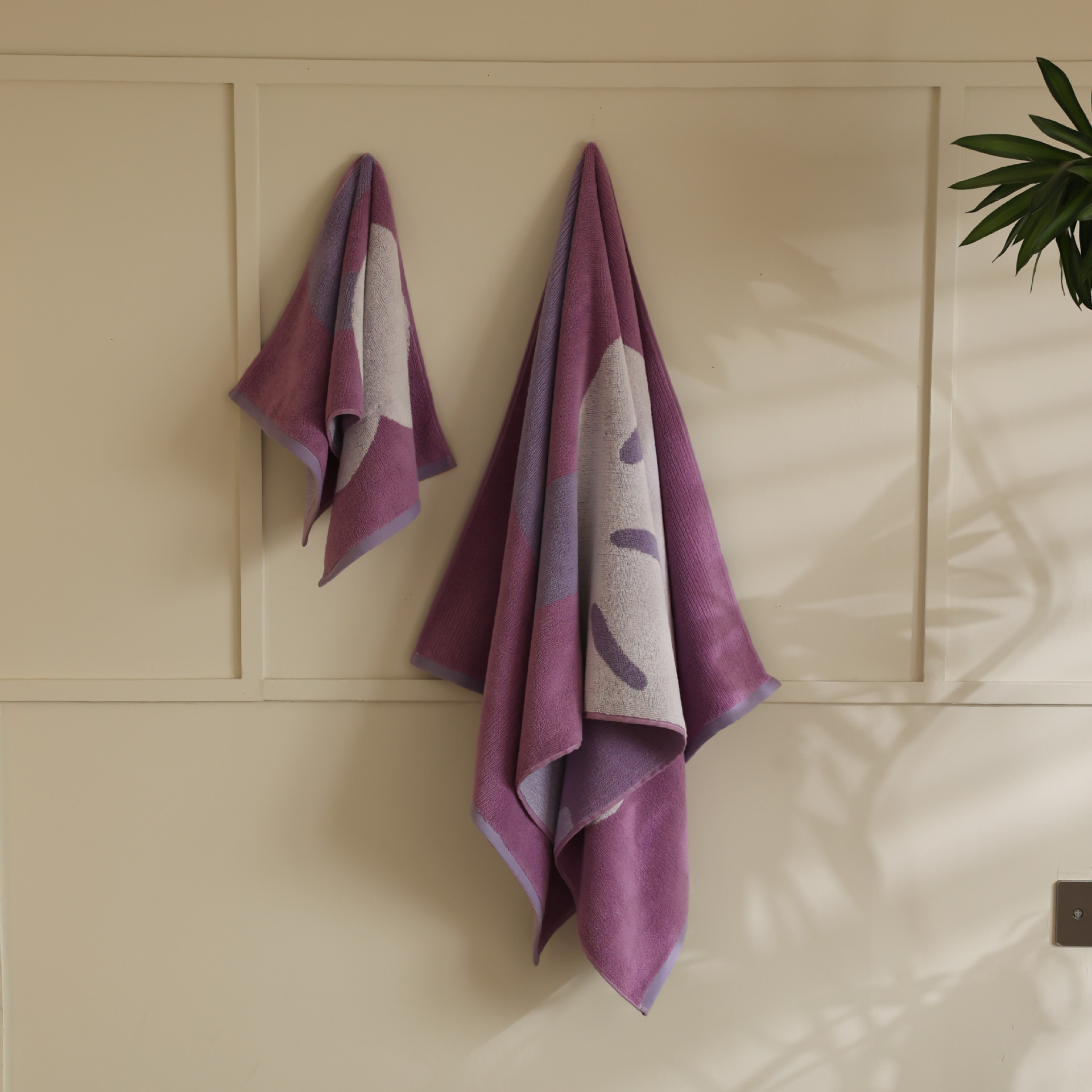 2023 new Xinjiang long-staple cotton cotton large tulip towel class A two-color bathroom absorbent towel bath towel