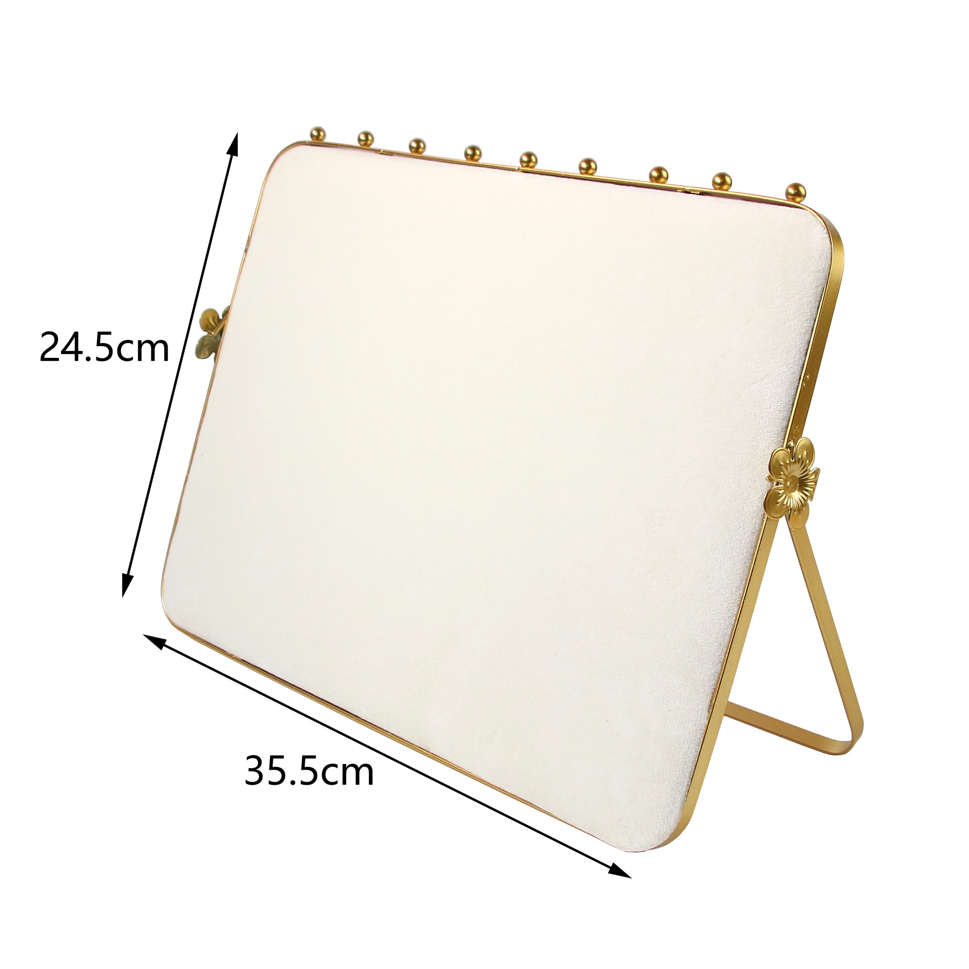 Creative combination jewelry rack metal White Suede jewelry rack ring necklace bracelet pendant shooting props