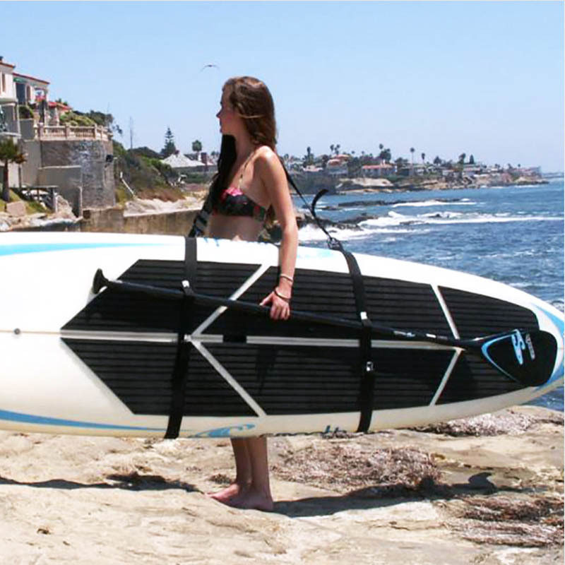 Factory direct supply surfboard shoulder strap adjustable kayak strap carry strap paddle board fixed strap