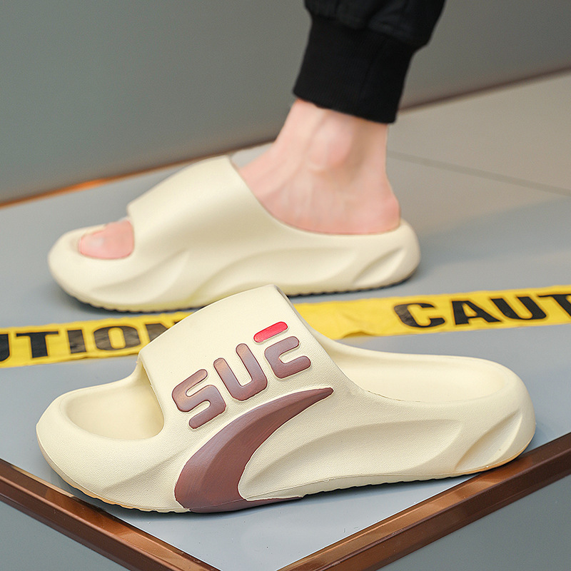 [Factory Direct Store] New EVA Men's Slippers Summer Outdoor Thick Sole Slippers Men's Wholesale