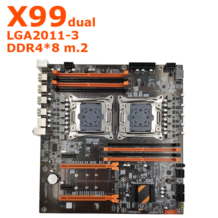 In stock new X99 motherboard dual-channel 2011 pin CPU RECC DDR4 memory DNF game studio multi-open