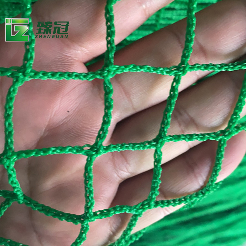 Cross-border supply wrapping rope green knotless golf net cross-border direct supply of 3*3 meters golf practice net