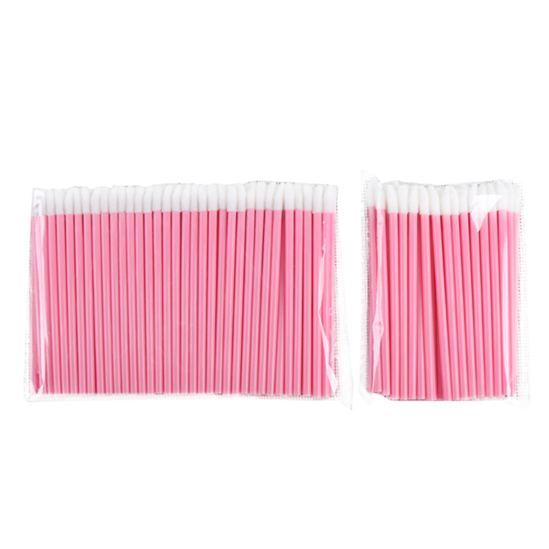 Disposable Hollow Rod Lip Brush Portable Lipstick Brush Wholesale Flocking Lip Brush Beauty Makeup Tools Makeup Brush