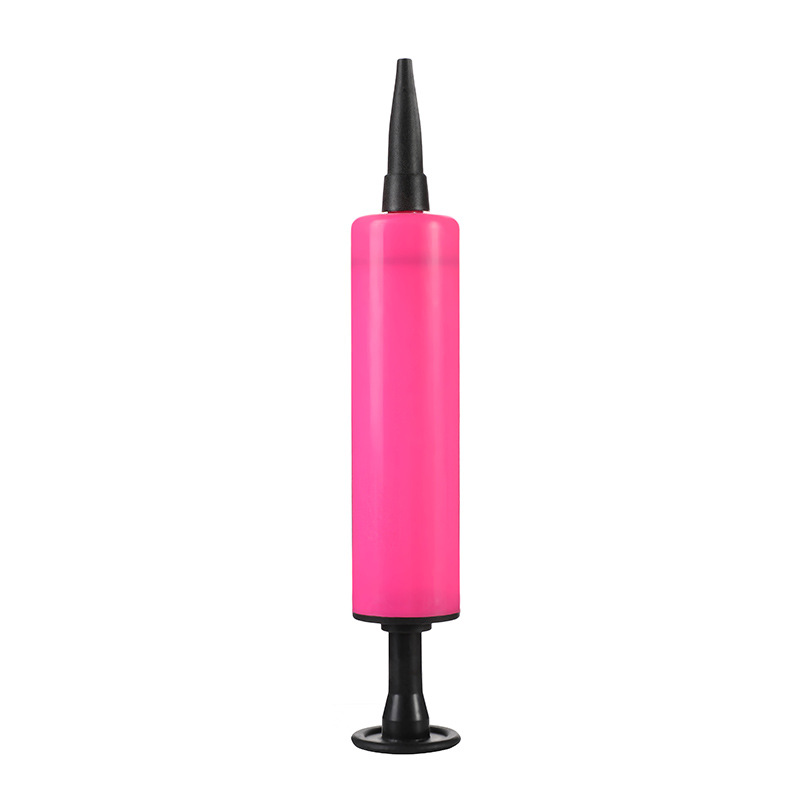 Hot sale solid color portable pump birthday carnival balloon pump tool portable pump in stock